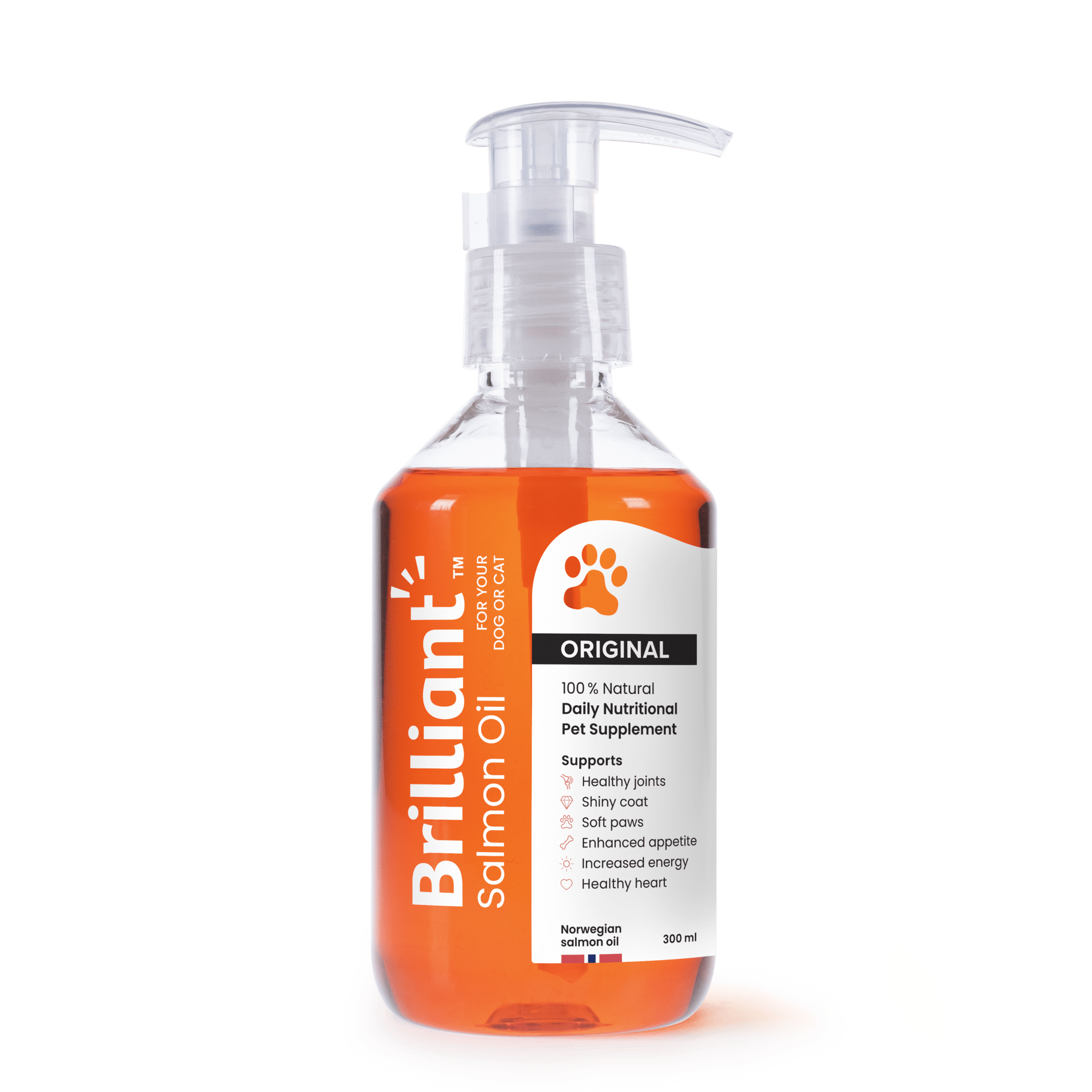 שמן סלמון Brilliant 300ml