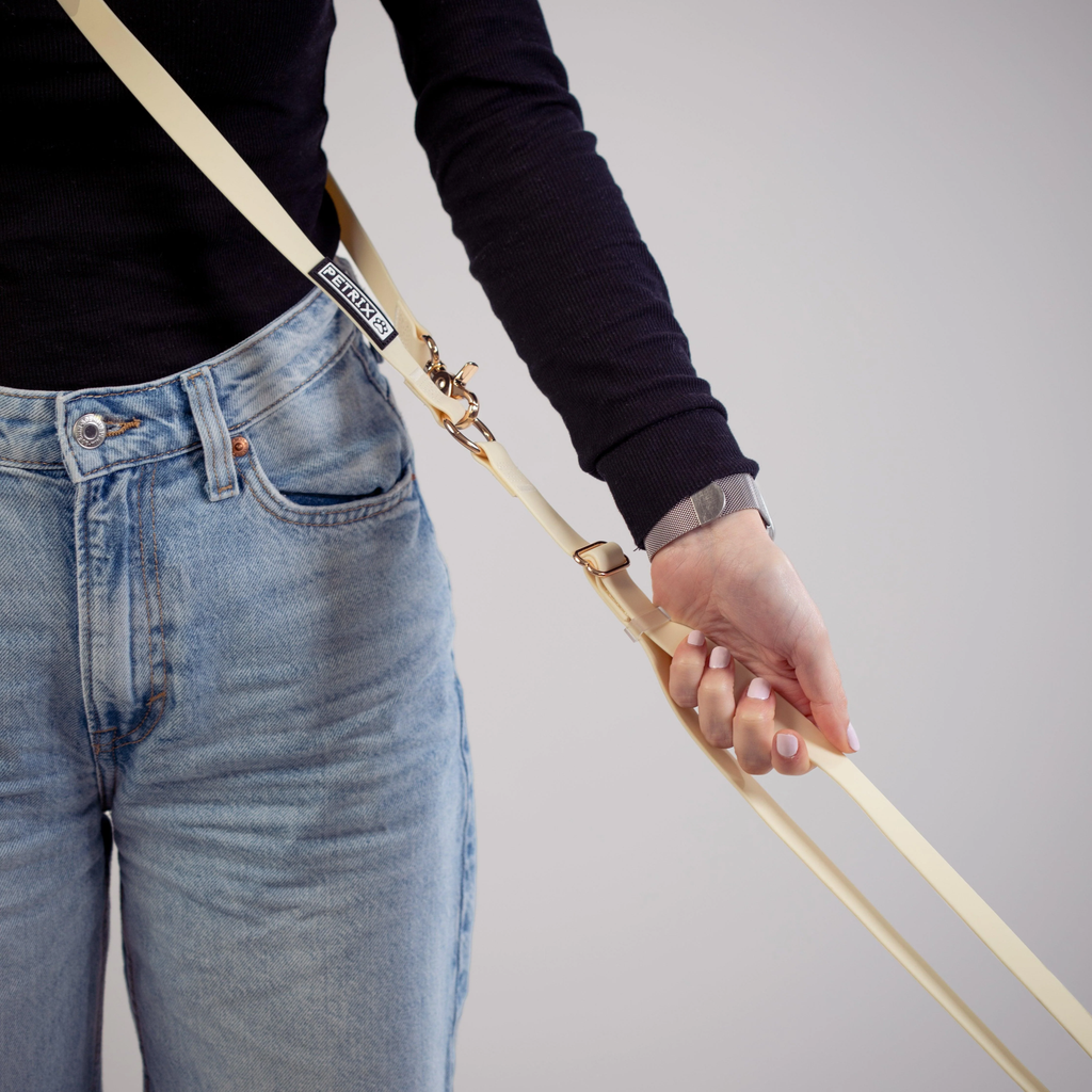 PETRIX | סט מלא רצועה ללא ידיים | צבע בז' בהיר