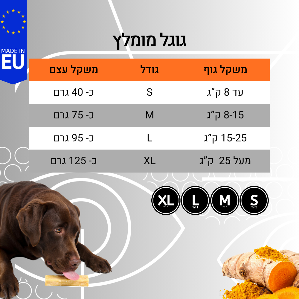 עצם יאק - כורכומין