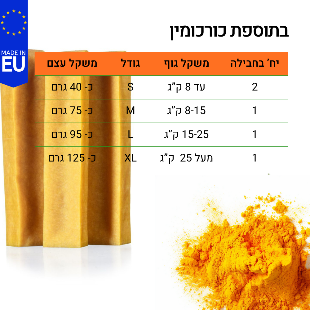 עצם יאק - כורכומין